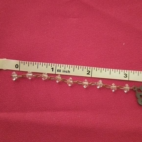 Vtg LOT of 2 AB Rock Crystal Double strand Chokers - Picture 12 of 13